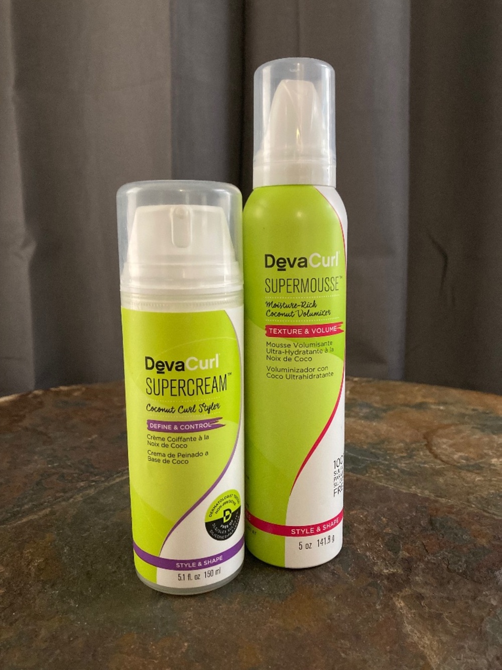 Deva Curl Super Cream and Super Mousse New Full Size